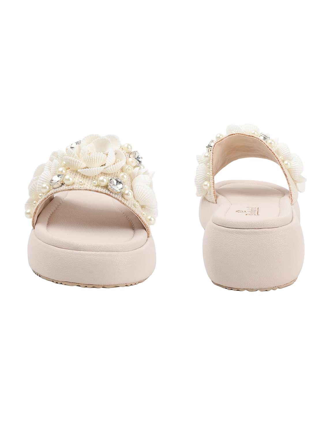 women embellished slip on wedge - 22078351 - Standard Image - 4