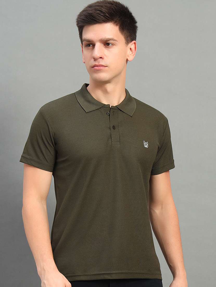 men pack of 2 short sleeve regular fit polo t-shirt - 22078389 -  Standard Image - 1