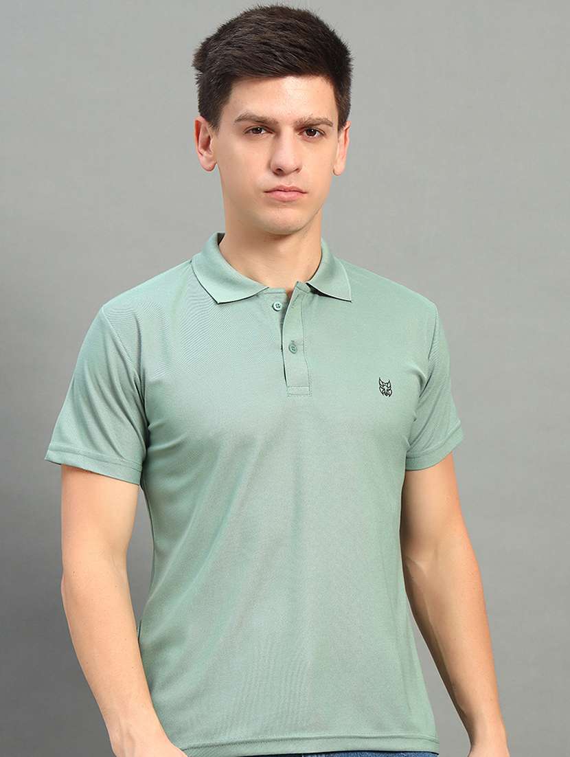 men pack of 2 short sleeve regular fit polo t-shirt - 22078394 -  Standard Image - 1