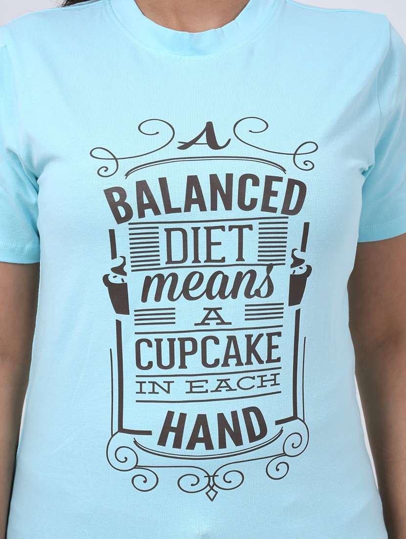 women printed short sleeve regular fit t-shirt - 22078449 - Standard Image - 4
