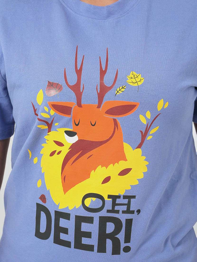 Women Printed Short Sleeve Regular T-shirt - 22078453 -  Standard Image - 4