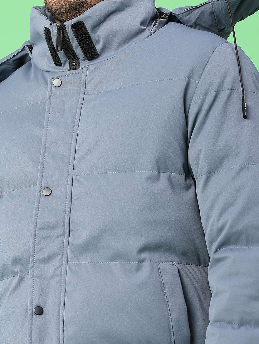 men solid long sleeve bomber jacket - 22078957 -  Standard Image - 4