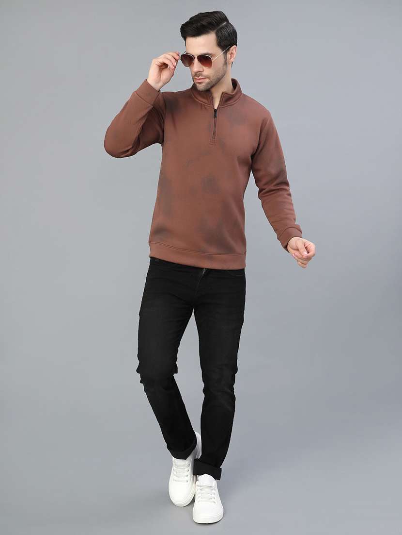 men printed long sleeve regular fit sweatshirt - 22079059 -  Standard Image - 4