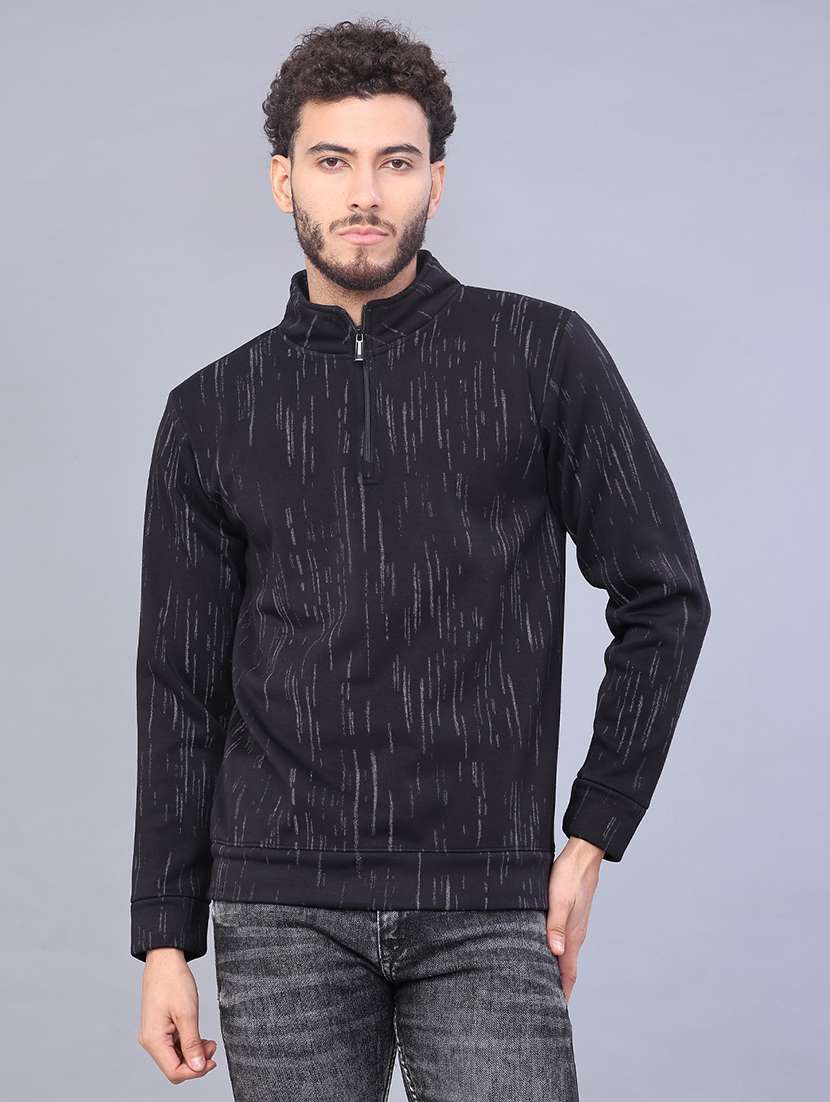 men printed long sleeve regular fit sweatshirt - 22079062 -  Standard Image - 1