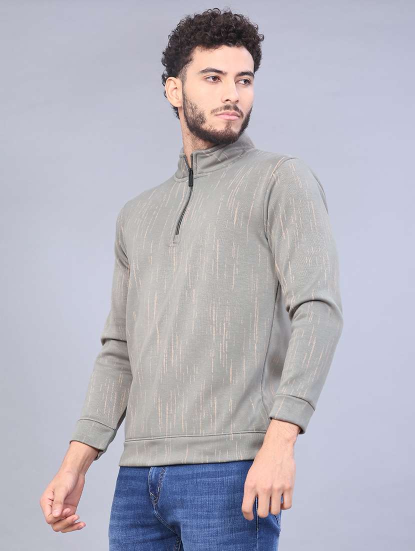 men printed long sleeve regular fit sweatshirt - 22079065 -  Standard Image - 1