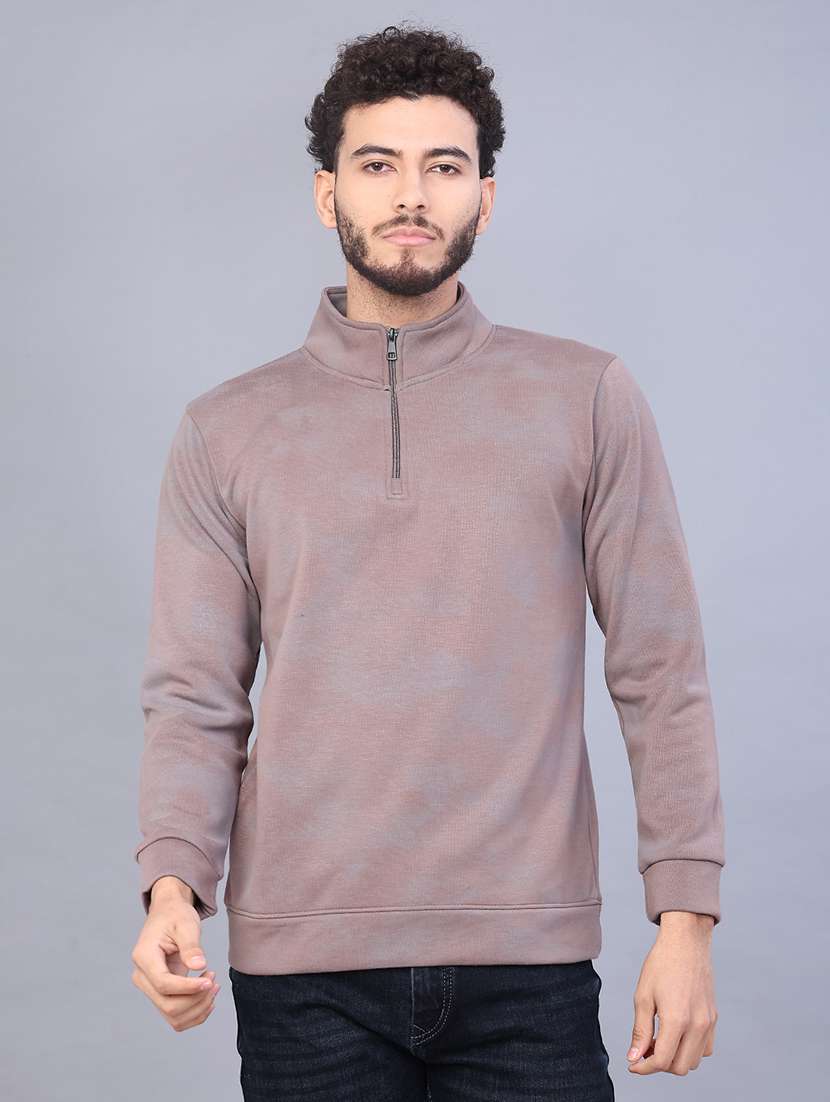 men printed long sleeve regular fit sweatshirt - 22079088 -  Standard Image - 1