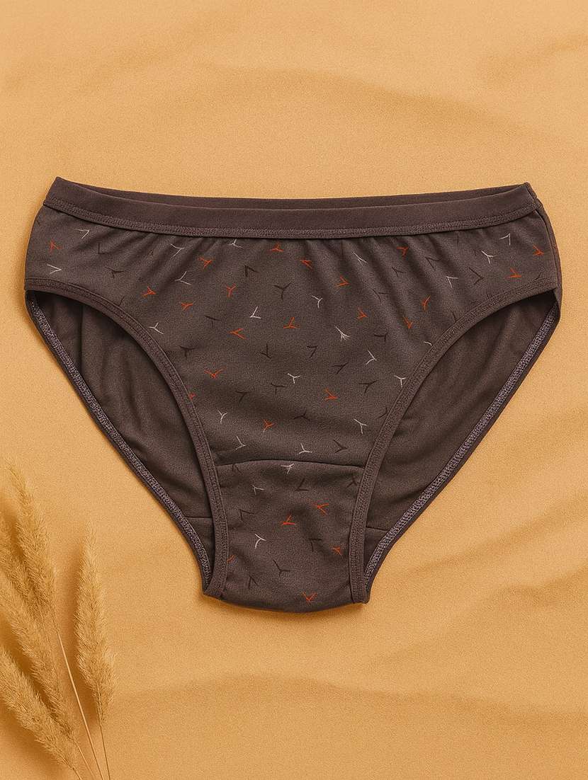 women pack of 3 printed mid rise ipster panty - 22079153 -  Standard Image - 1