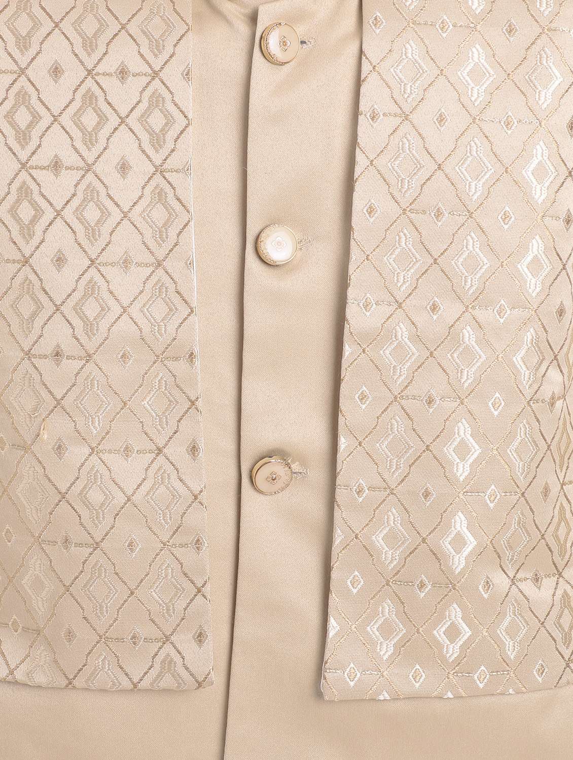 boys self designed sherwani set - 22079204 -  Standard Image - 4