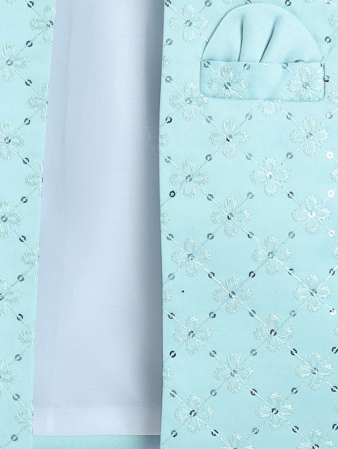 boys embroidered long sleeve sherwani set - 22079211 - Standard Image - 4