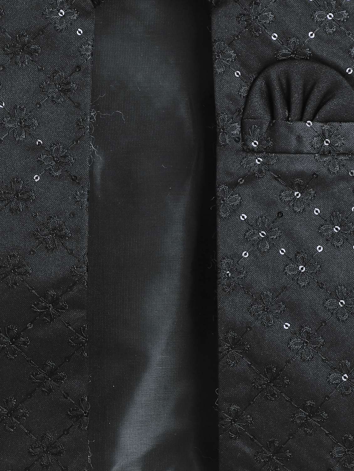 boys embroidered long sleeve sherwani set - 22079213 - Standard Image - 4