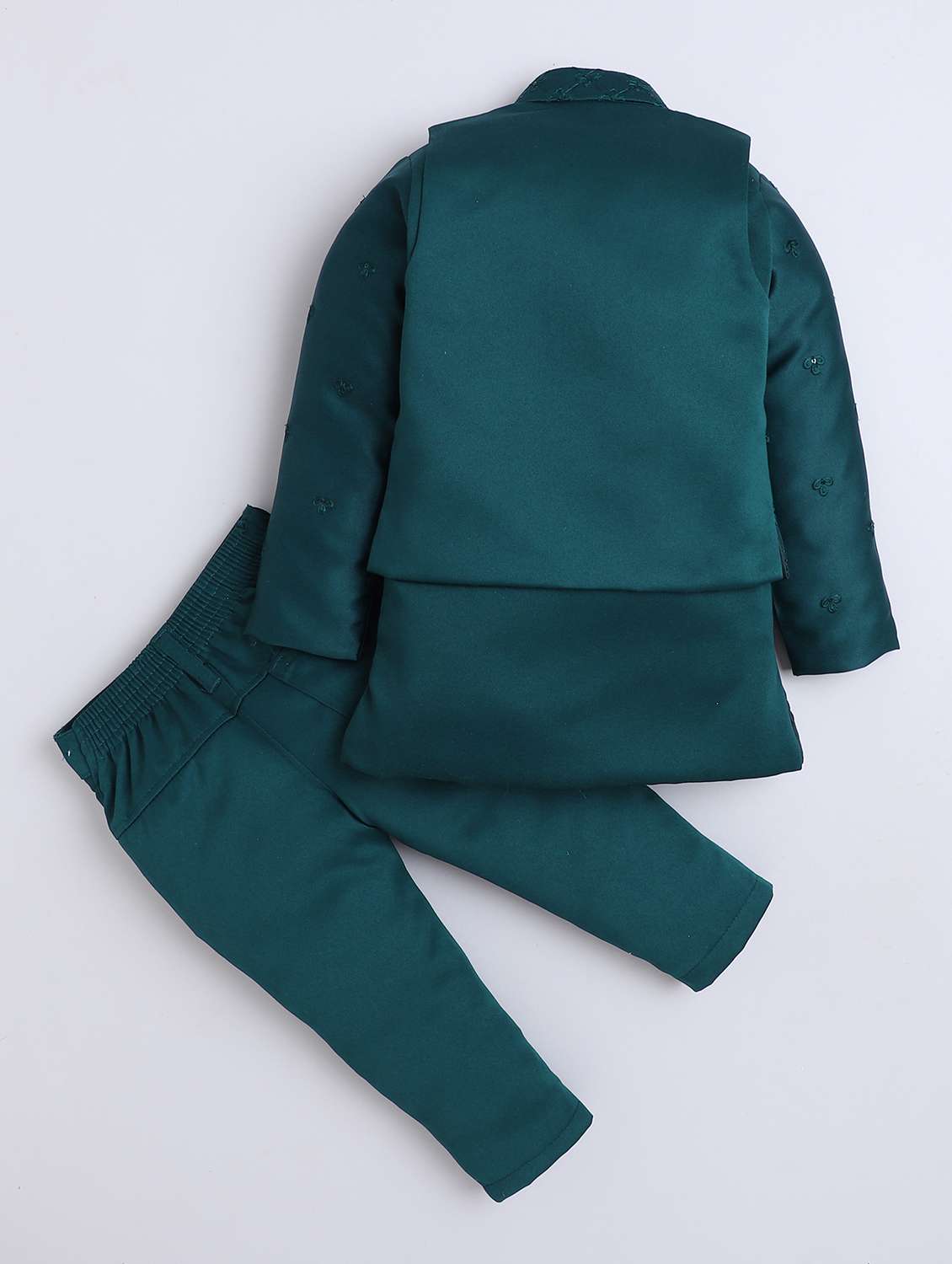 boys embroidered long sleeve sherwani set - 22079214 -  Standard Image - 1