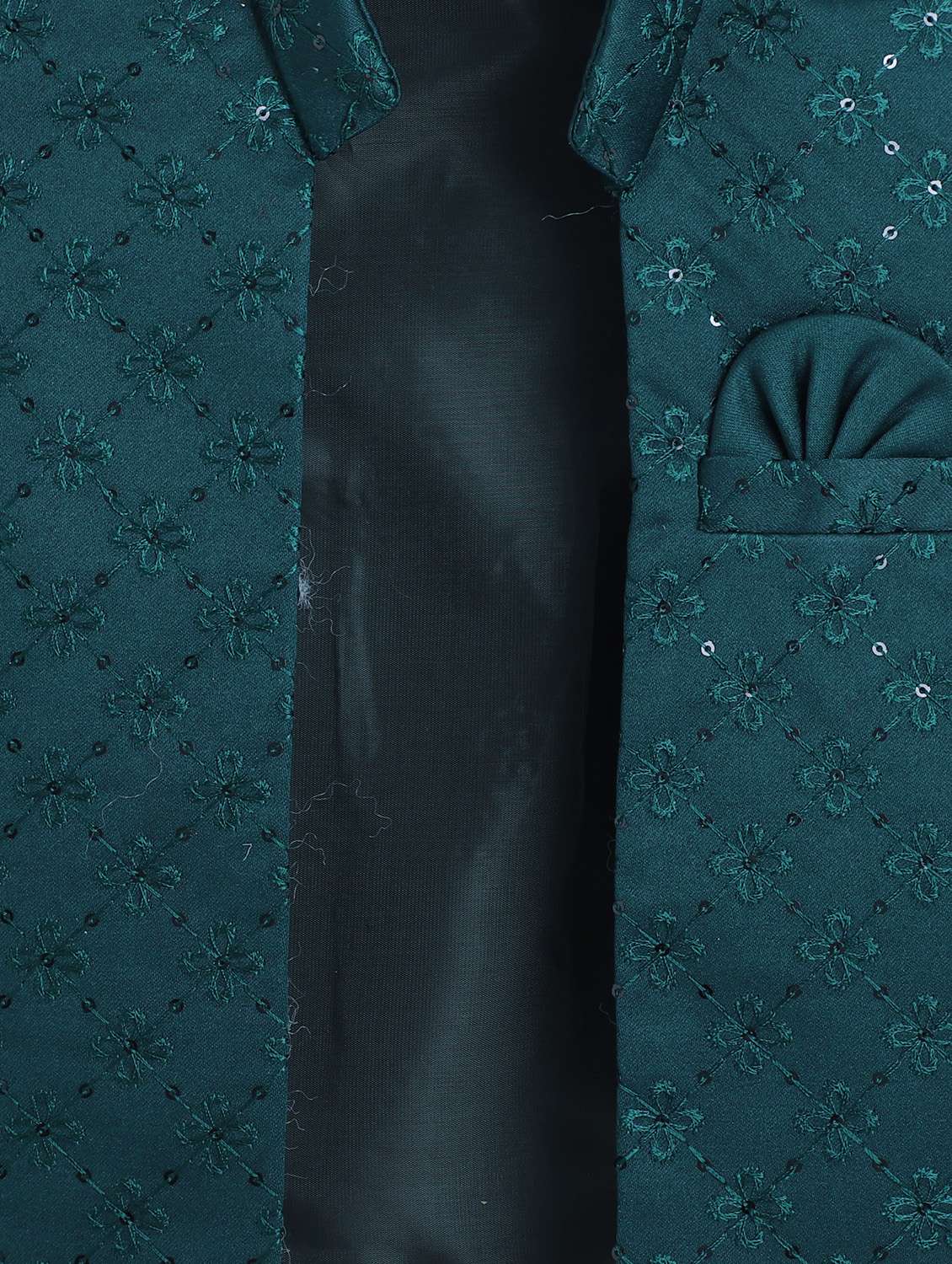 boys embroidered long sleeve sherwani set - 22079214 -  Standard Image - 4