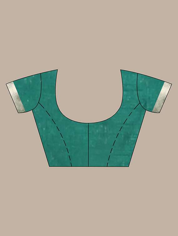 women self design bordered saree with blouse - 22079295 -  Standard Image - 4