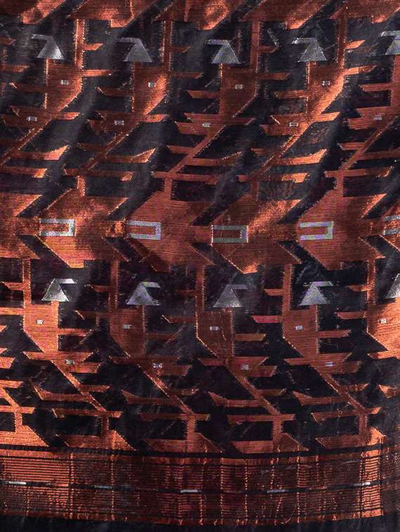 women self design jamdani saree - 22079313 -  Standard Image - 4