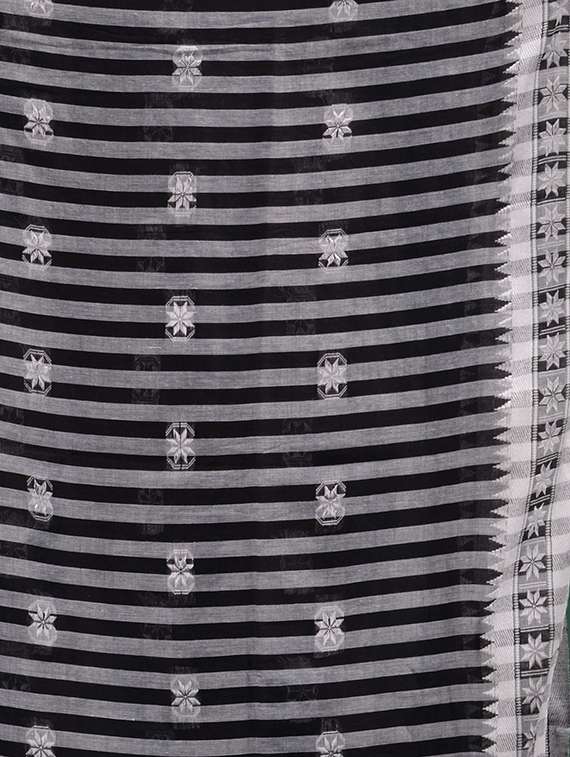 women self design handloom saree with blouse - 22079334 -  Standard Image - 4