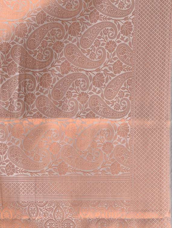 women self design kanjivaram saree with blouse - 22079345 - Standard Image - 4