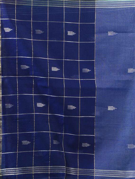 women self design handloom saree with blouse - 22079355 -  Standard Image - 4