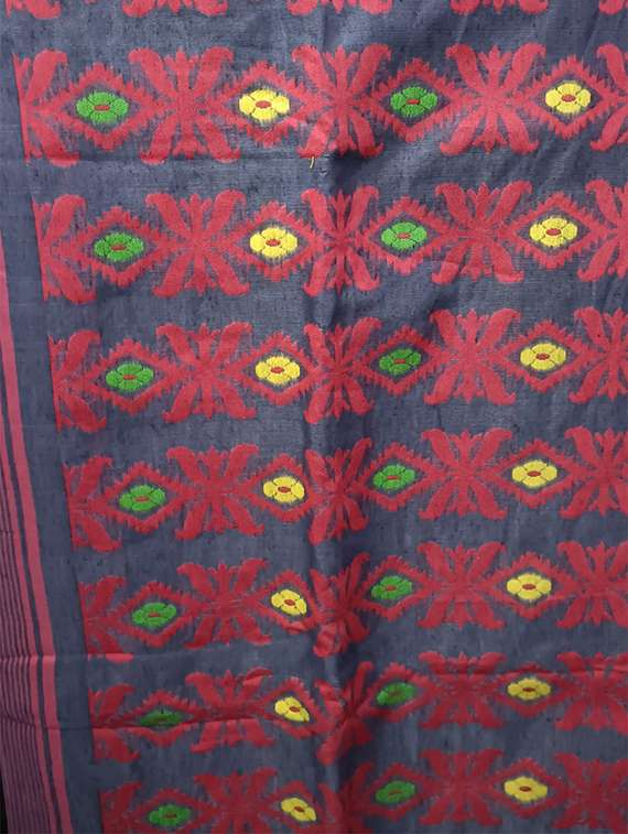 women self design jamdani saree - 22079371 -  Standard Image - 4