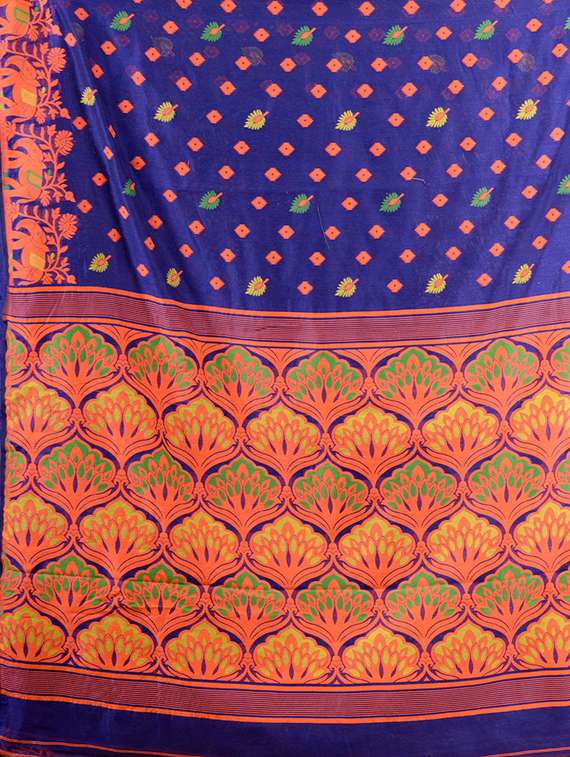 women self design jamdani saree - 22079381 -  Standard Image - 4
