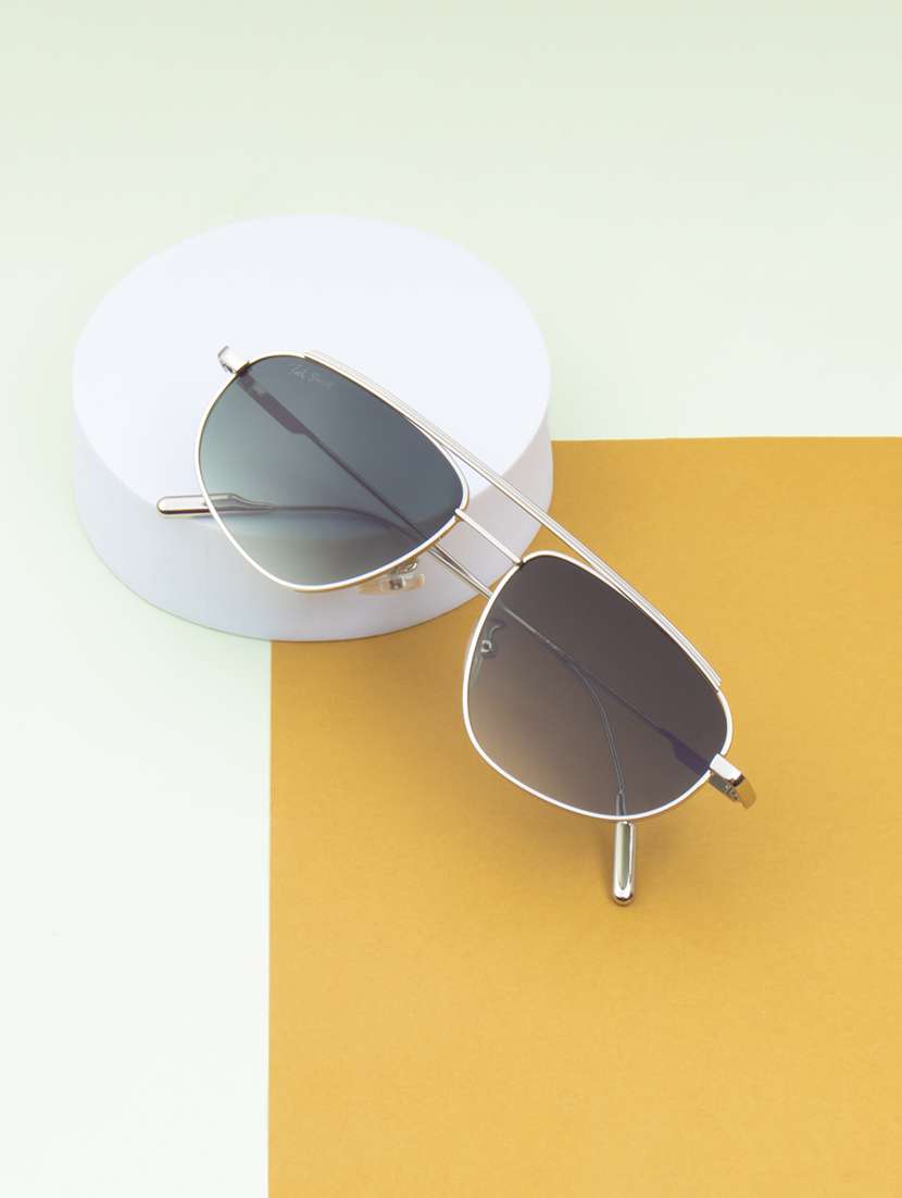 ted smith eyewear unisex |  full rim aviator stylish sunglasses |  uv protected | for men and women