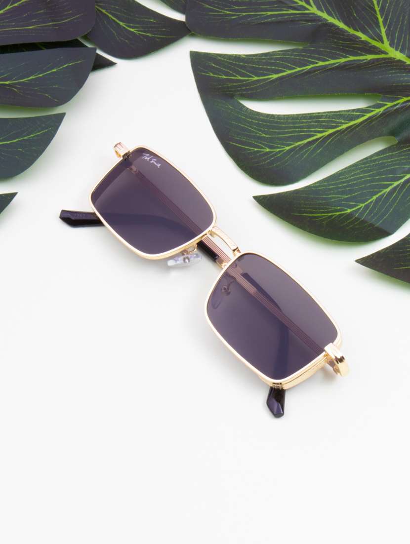 ted smith eyewear unisex | full rim rectangle stylish sunglasses | uv protected | for men and women - 22079431 - Zoom Image - 0