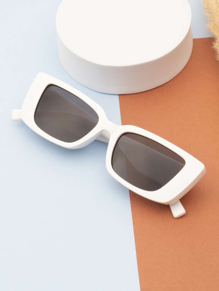 ted smith eyewear unisex |  full rim rectangle stylish sunglasses |  uv protected | for men and women - 22079432 -  Zoom Image - 0
