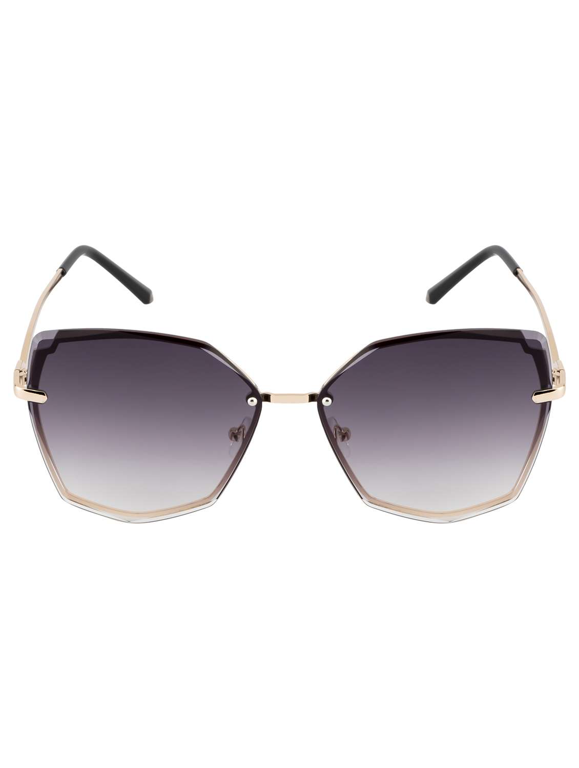 ted smith eyewear  |  rimless square stylish sunglasses |  uv protected | for  women - 22079445 -  Standard Image - 1