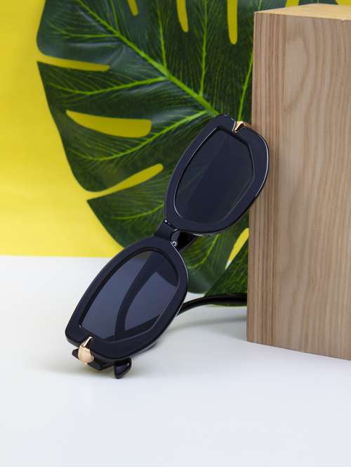 ted smith eyewear  |  full rim cateye stylish sunglasses |  uv protected | for  women - 22079447 -  Standard Image - 0