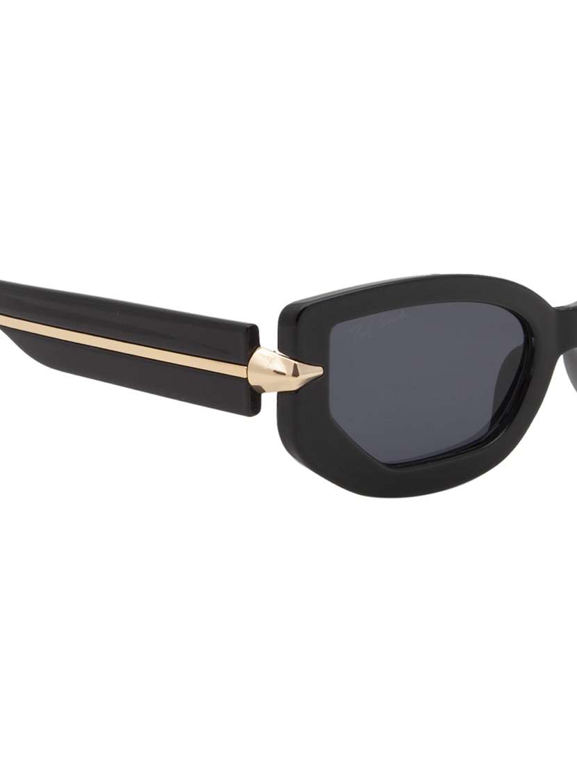 ted smith eyewear | full rim cateye stylish sunglasses | uv protected | for women - 22079447 - Standard Image - 6