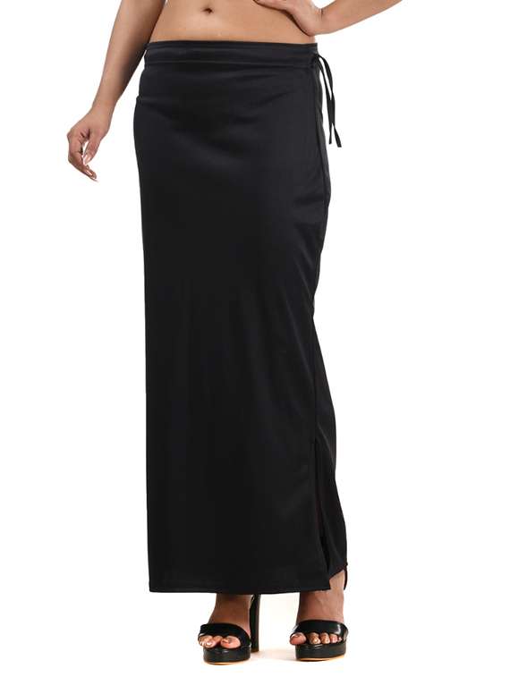 women solid mid rise saree shaper - 22079454 - Standard Image - 1