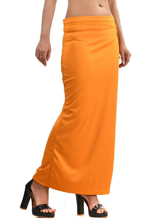 women solid mid rise saree shaper - 22079455 -  Standard Image - 1