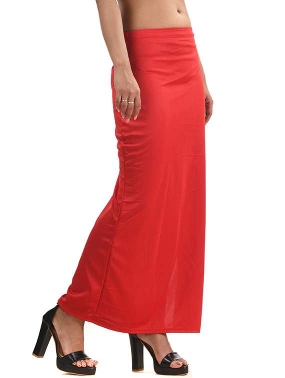 women solid mid rise saree shaper - 22079457 -  Standard Image - 1