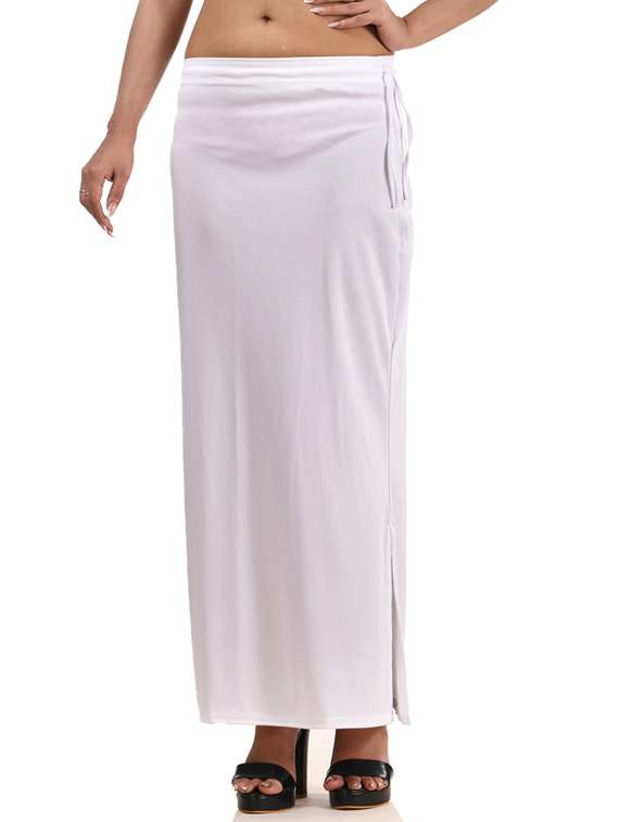 women solid mid rise saree shaper - 22079458 -  Standard Image - 1