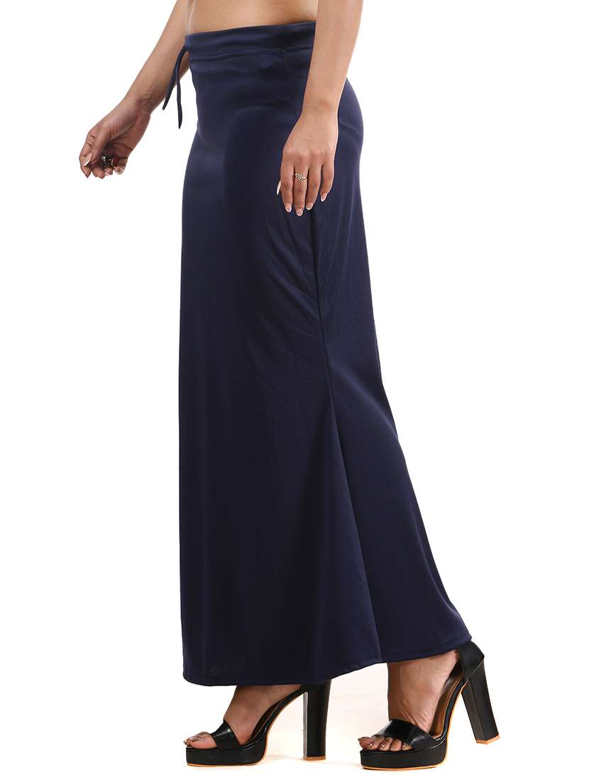 women solid mid rise saree shaper - 22079462 - Standard Image - 1