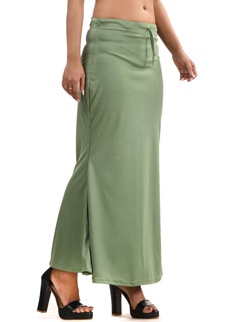 women solid mid rise saree shaper - 22079464 - Standard Image - 1