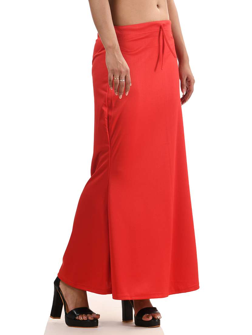 women solid mid rise saree shaper - 22079469 -  Standard Image - 1