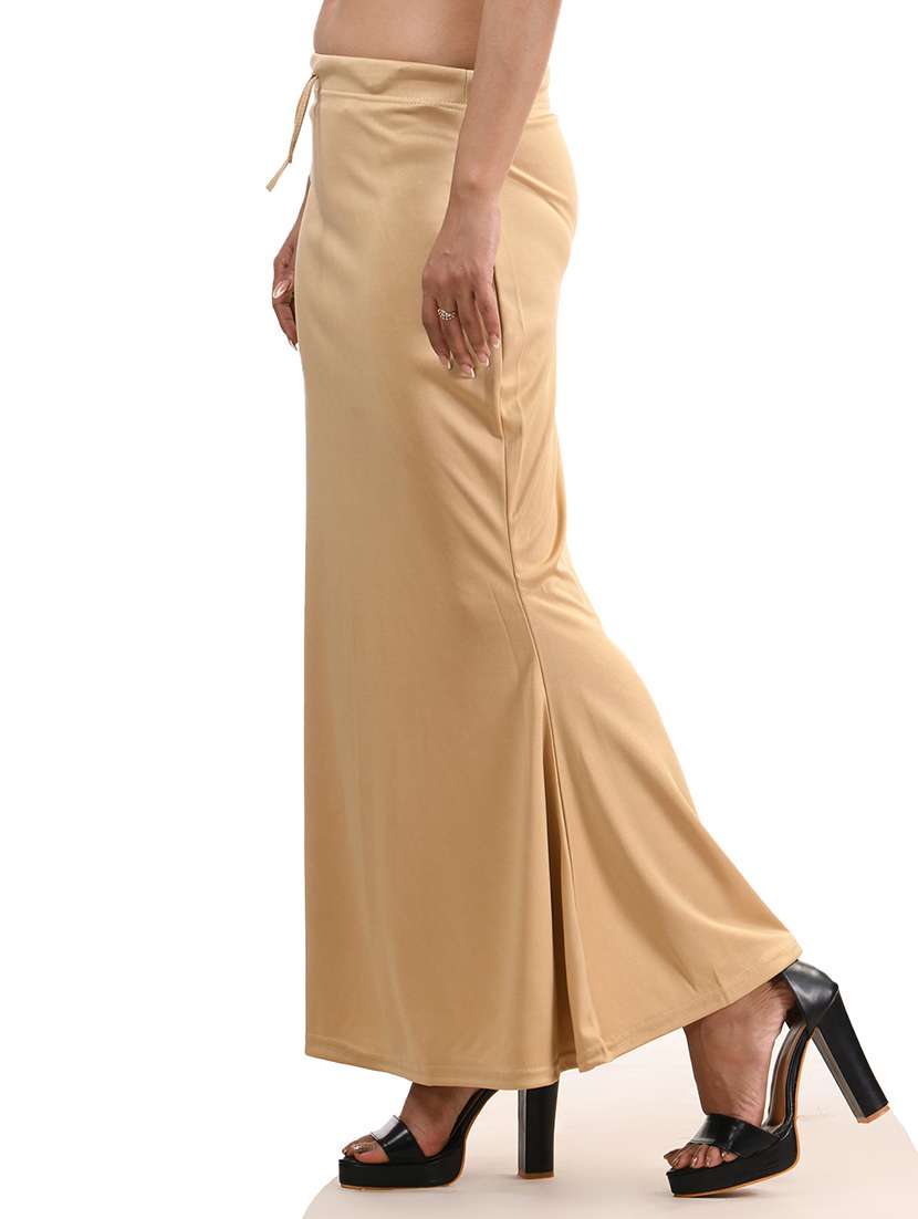 women solid mid rise saree shaper - 22079471 -  Standard Image - 1
