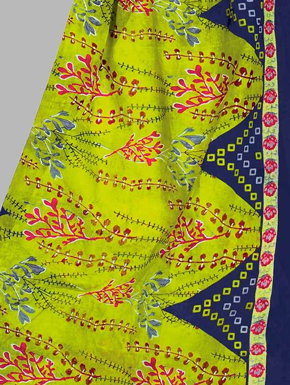 women printed unstitched salwar suit set - 22079494 -  Standard Image - 4