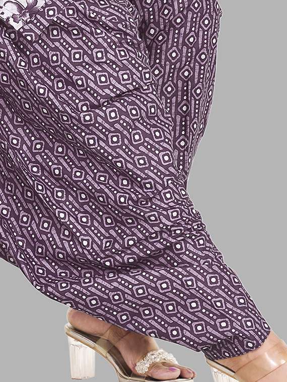 women floral printed unstitched salwar suit set - 22079512 -  Standard Image - 4