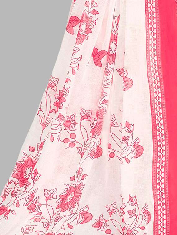 women floral printed unstitched salwar suit set - 22079529 -  Standard Image - 4