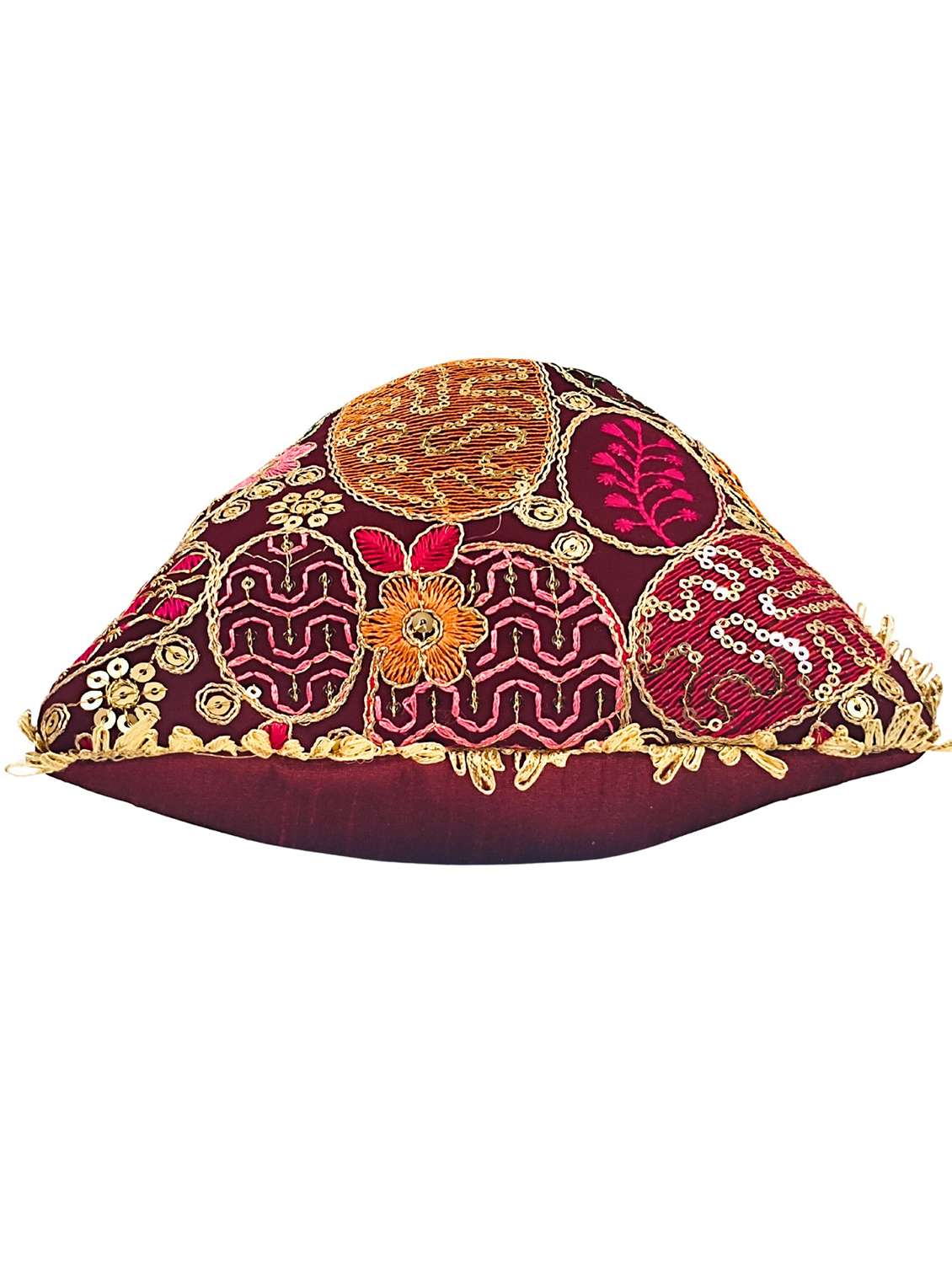 women embroidered potli bag with drawstring - 22079549 -  Standard Image - 4