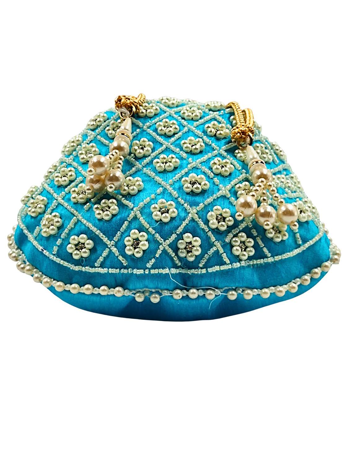 women embroidered potli bag with drawstring - 22079557 - Zoom Image - 0