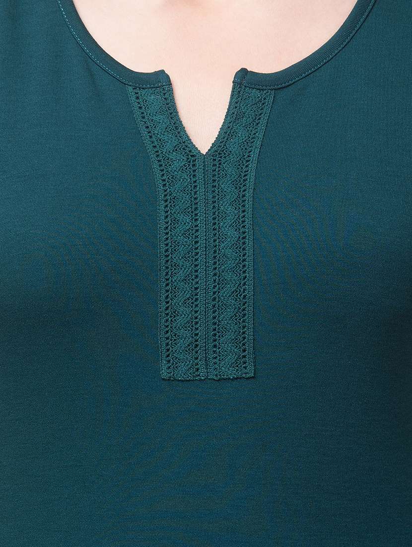 women solid notch neck sleeveless tank top - 22079850 -  Standard Image - 4