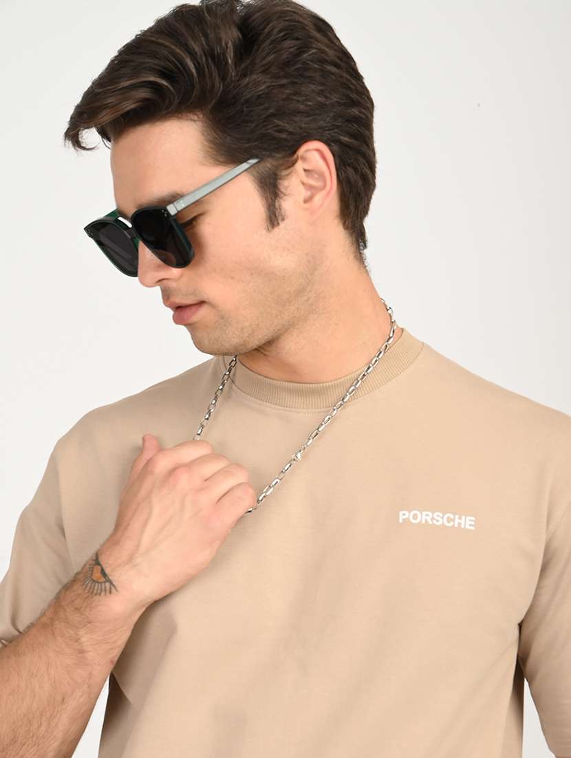 men printed short sleeve loose fit t-shirt - 22079921 -  Standard Image - 4