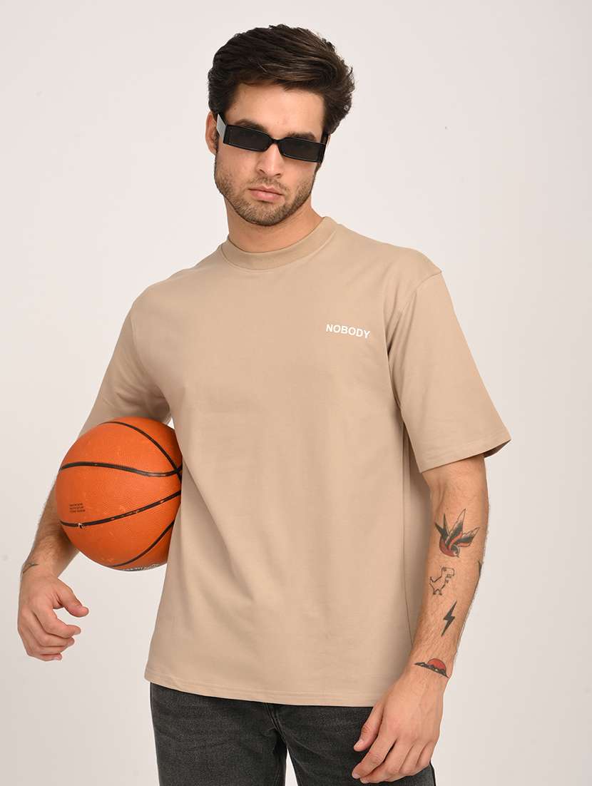 men printed short sleeve loose fit t-shirt - 22079929 - Standard Image - 1