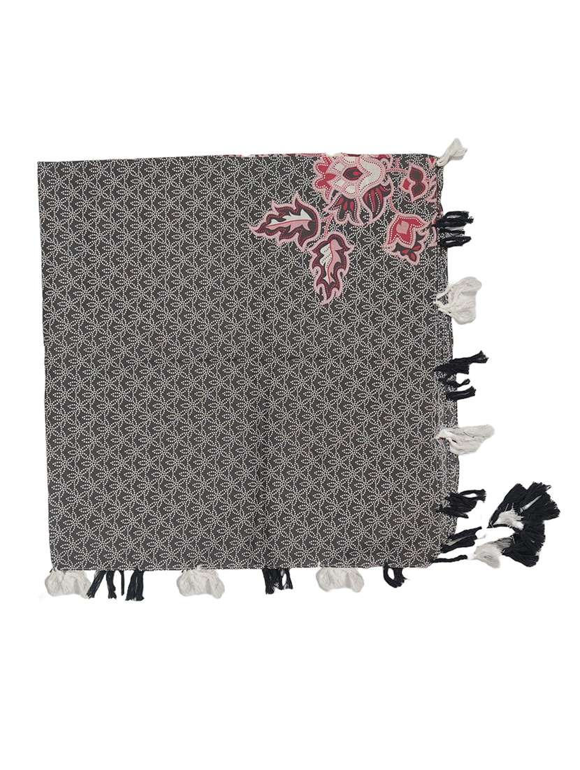 women pack of 2 scarf with tassels - 22079965 - Standard Image - 4