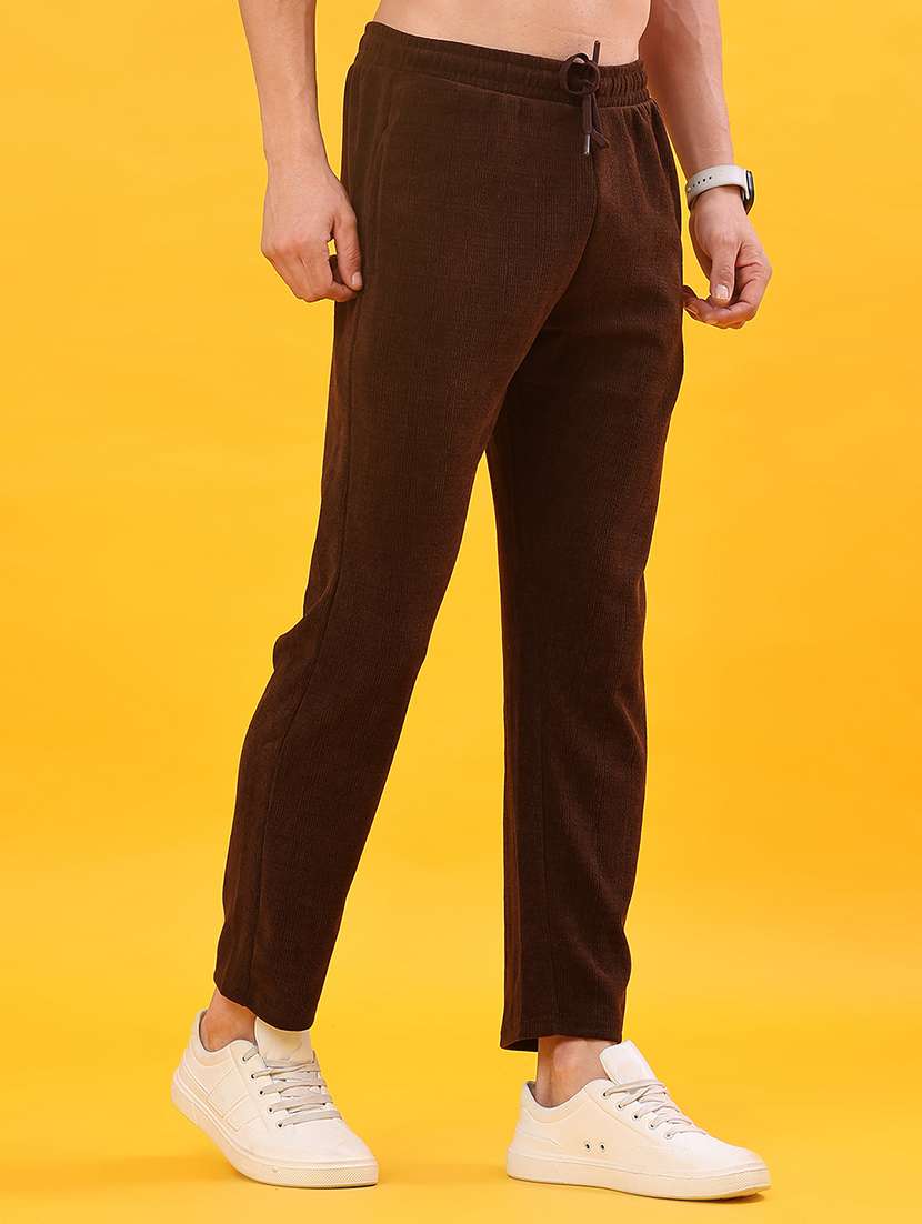 men solid mid rise lounge wear pyjama - 22080355 -  Standard Image - 1