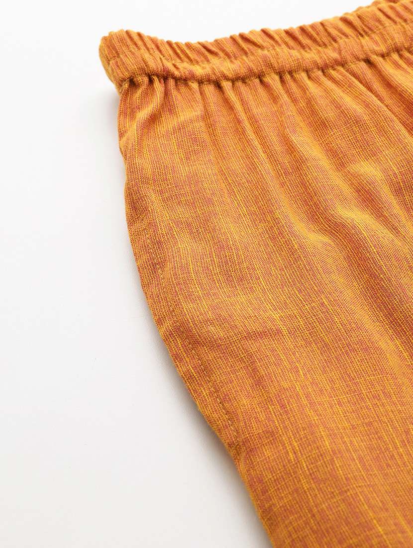 women solid top and palazzo co-ord set - 22080537 -  Standard Image - 6