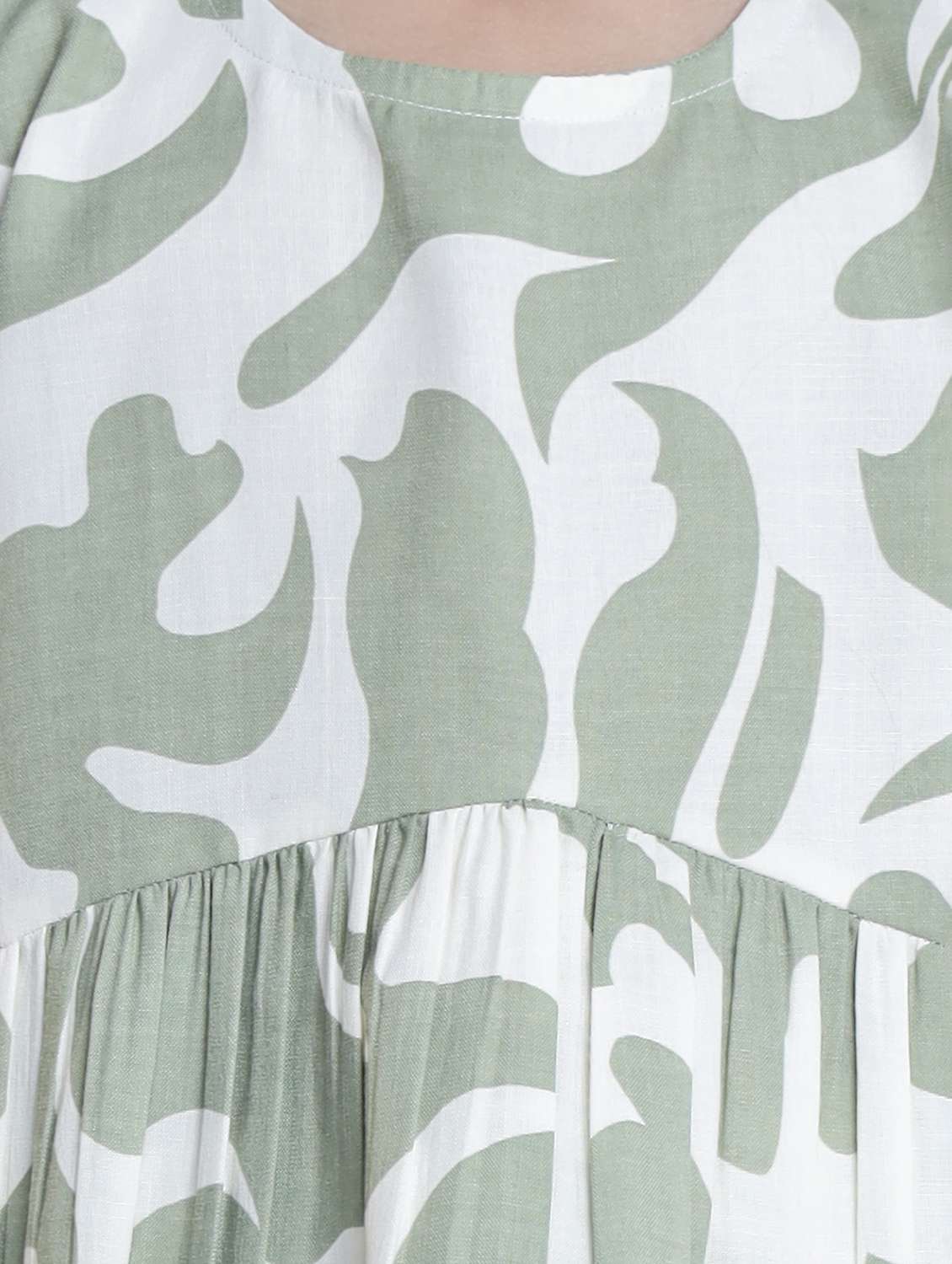 girls printed three quarter sleeve kurta and palazzo set  - 22080663 -  Standard Image - 4