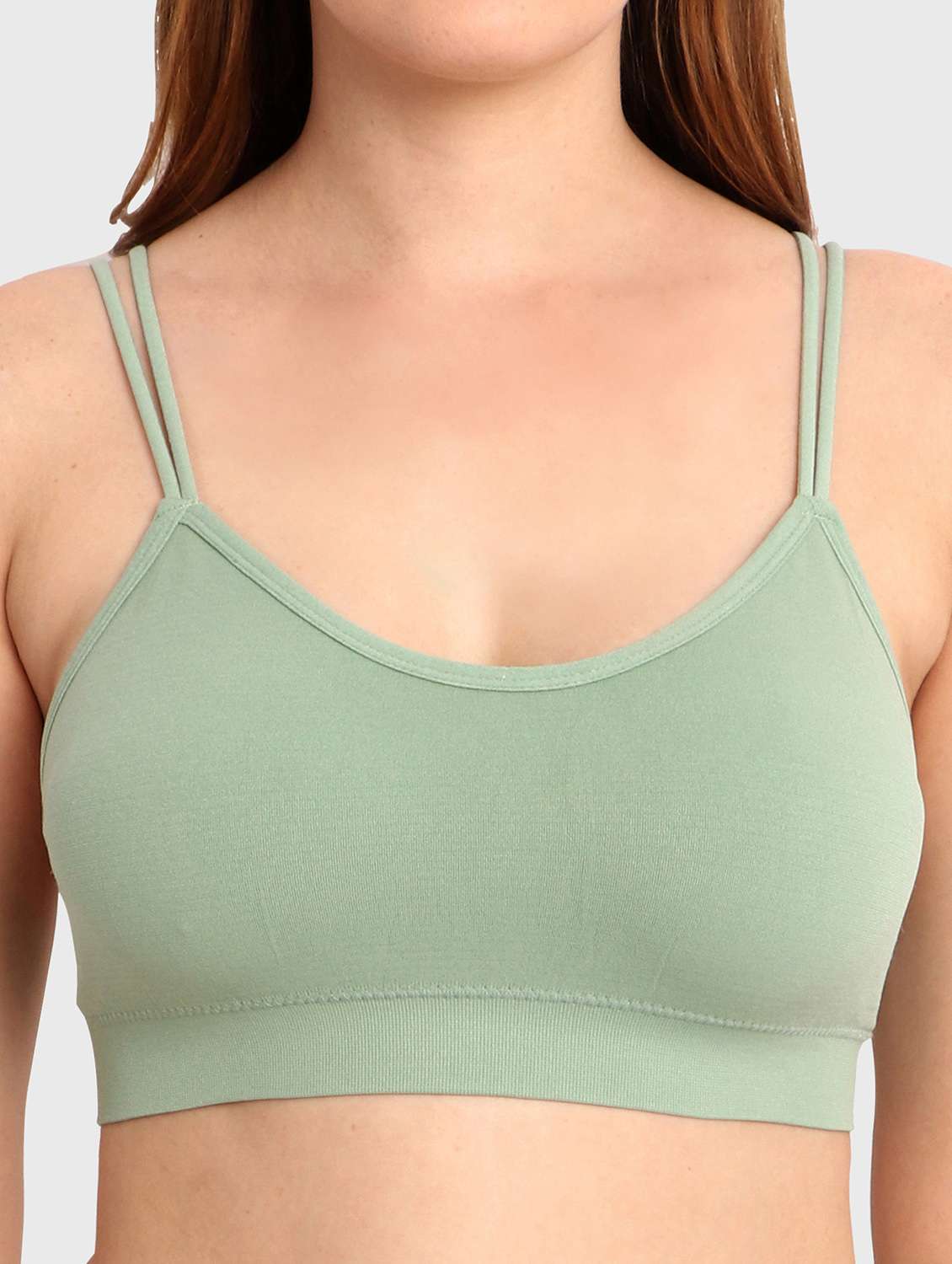 women solid bra and boy shorts set - 22080965 -  Standard Image - 4